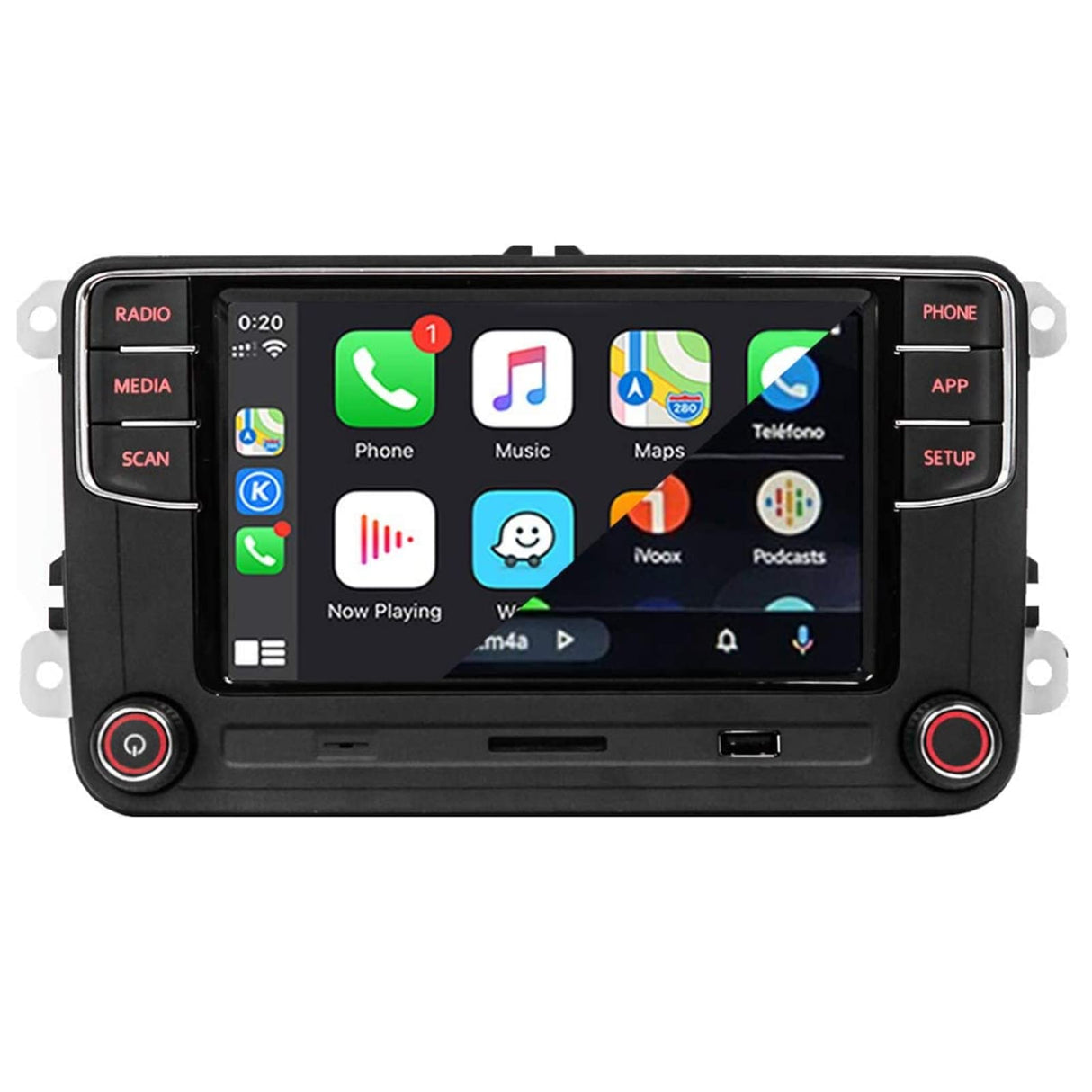 VW RCD360 Pro Apple CarPlay Android Auto Stereo (Volkswagen)