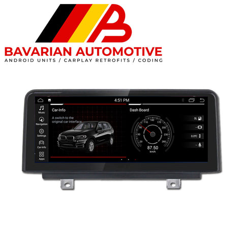 BMW 1 Series F20 F21 | 10.25” Android 13 Display with Built in Apple CarPlay & Android Auto