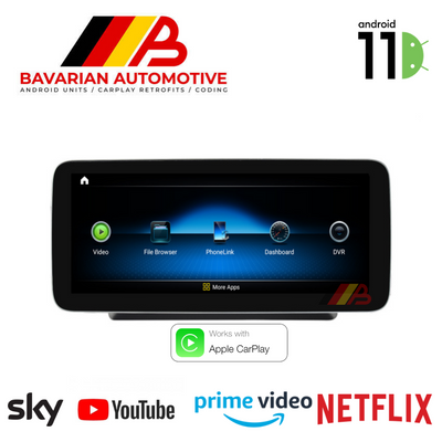 Mercedes Benz CLA Class W117 Android 11 Touchscreen Display (2013-2018)