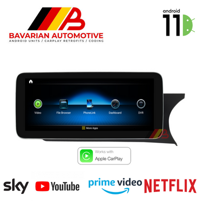 Mercedes Benz C Class W204 Android 11 Touchscreen Display (2009-2014)
