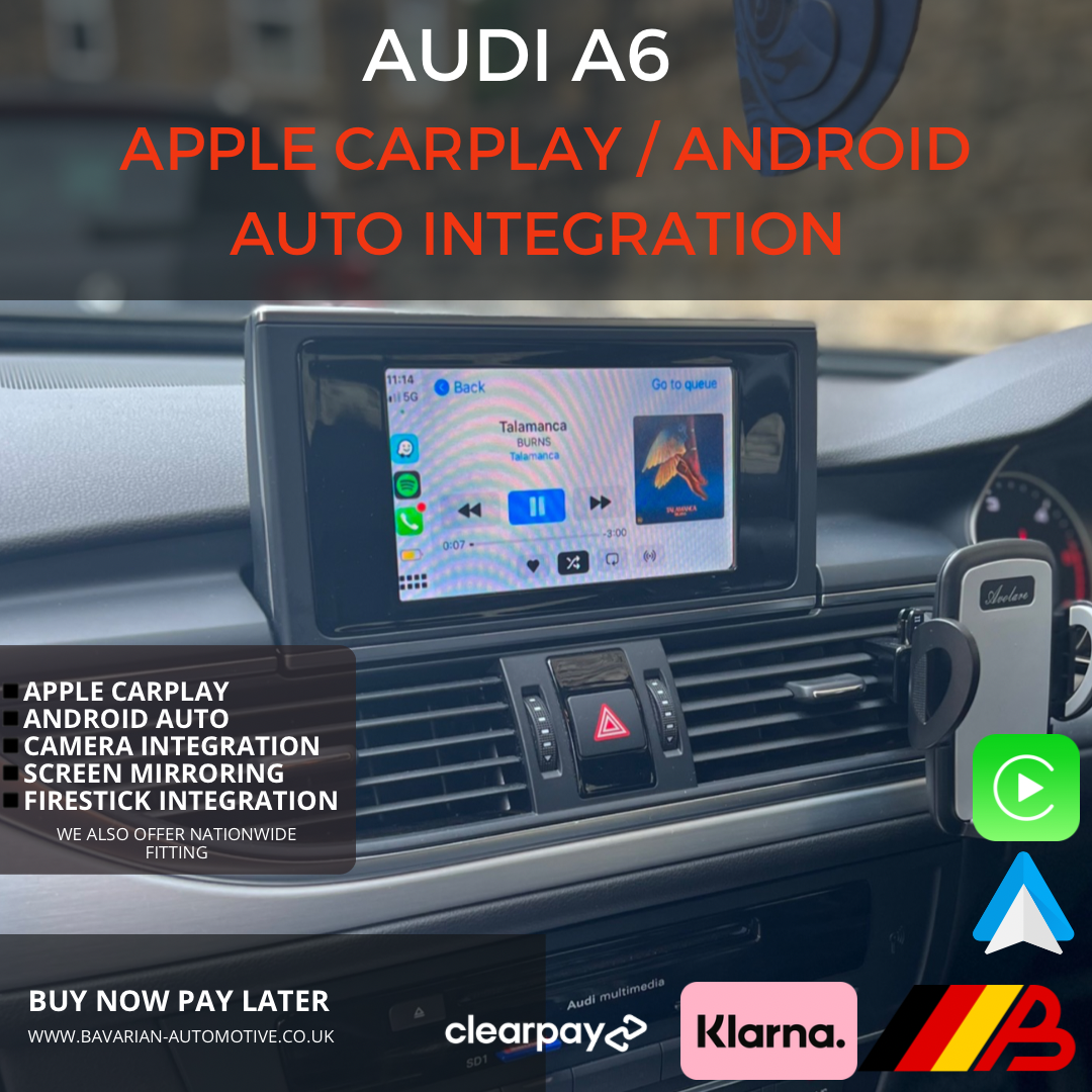 Audi Wireless Apple CarPlay and Android Auto MMI Retrofit RMC (A6 A7)