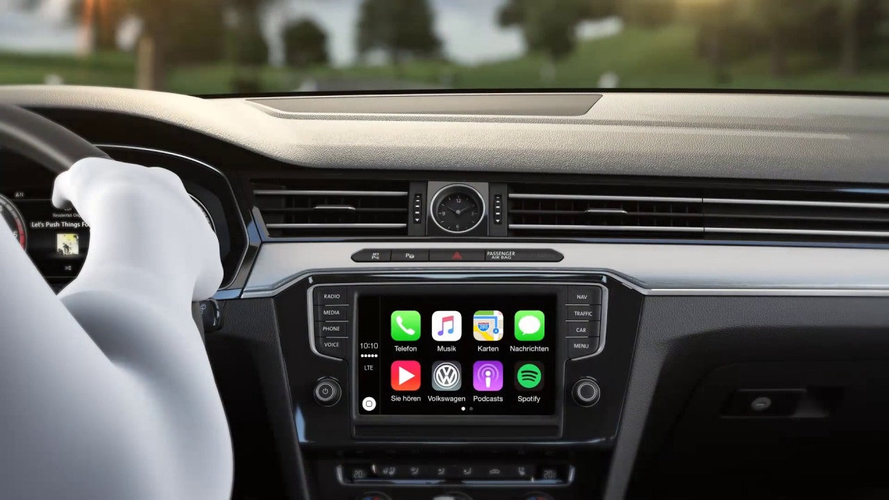 Volkswagen Wireless Apple CarPlay and Android Auto MMI Retrofit Interf ...