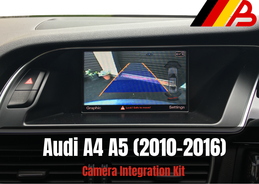 Audi A4 S4 RS4 A5 S5 RS5 Q5 SQ5 – Reverse Reversing Camera Kit (2010-2016)