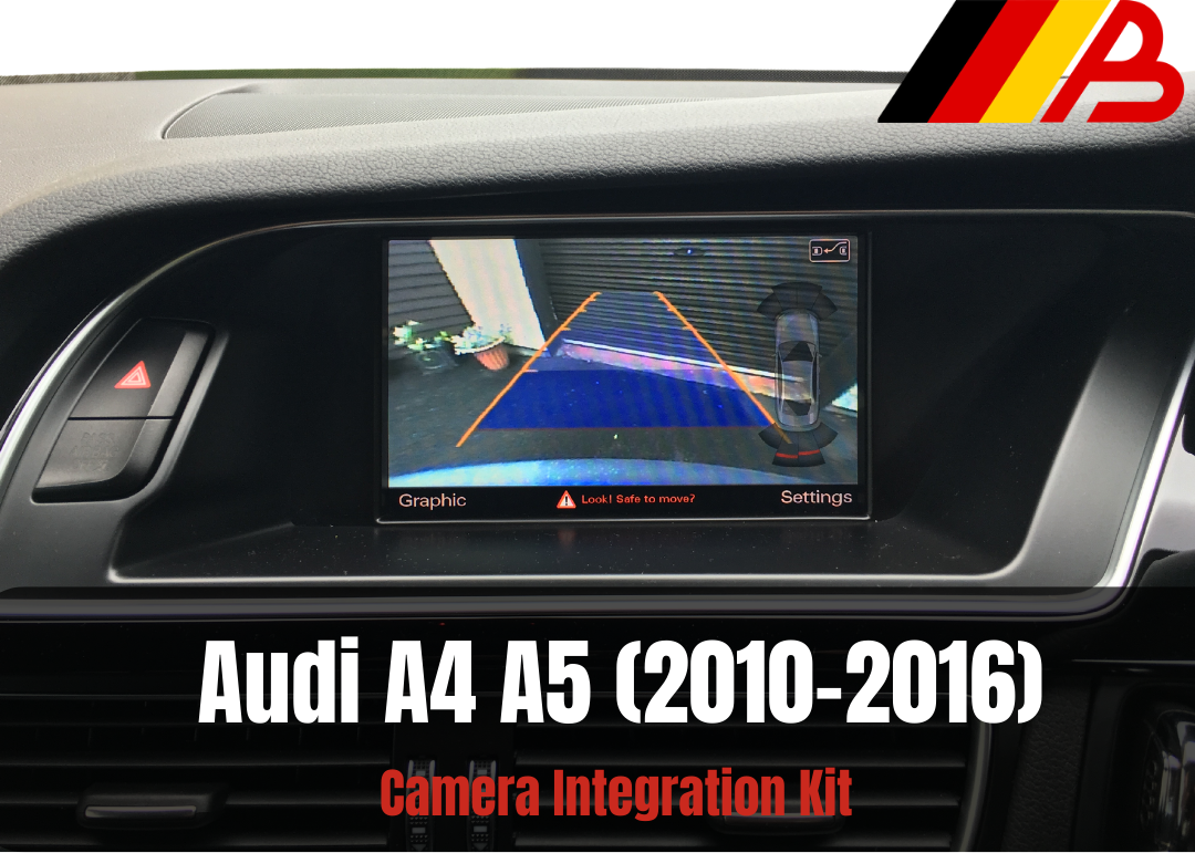 Audi A4 S4 RS4 A5 S5 RS5 – Reverse Reversing Camera Kit (2010-2016)