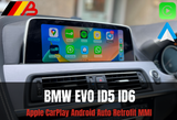 BMW EVO ID5 ID6 Wireless Apple Carplay & Android Auto Retrofit