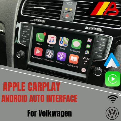 Volkswagen Wireless Apple CarPlay and Android Auto MMI Retrofit Interface VW