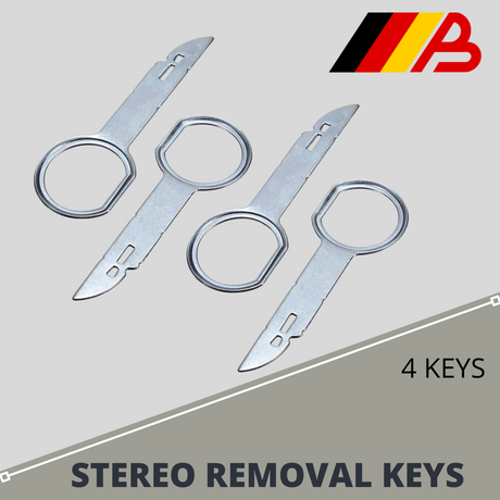 Car Radio Stereo Removal Release Tool Keys For VW Audi Ford Mercedes Skoda