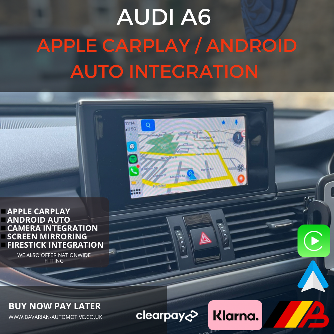 Audi Wireless Apple CarPlay and Android Auto MMI Retrofit RMC (A6 A7)