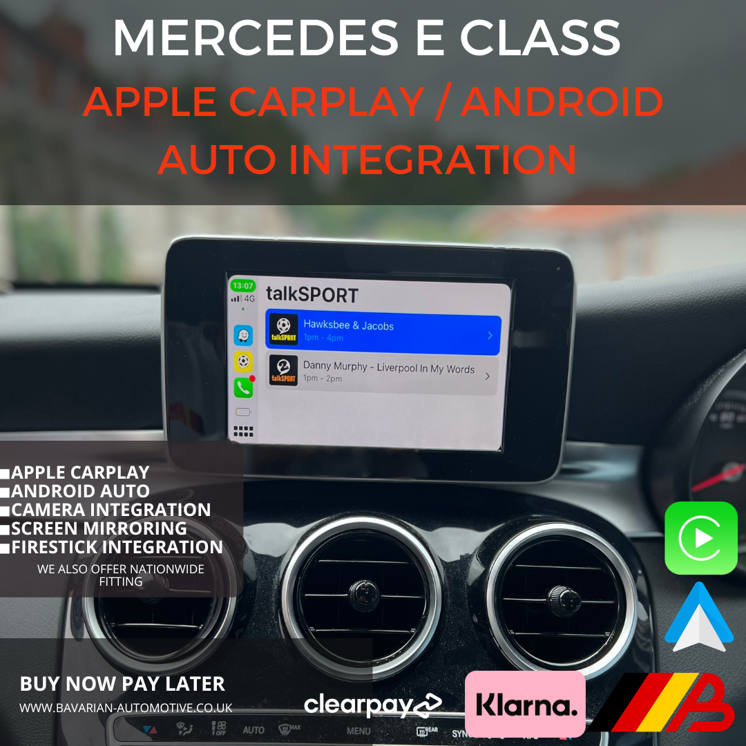 Mercedes NTG 4.5/4.7/5 Wireless Apple CarPlay Android Auto Interface