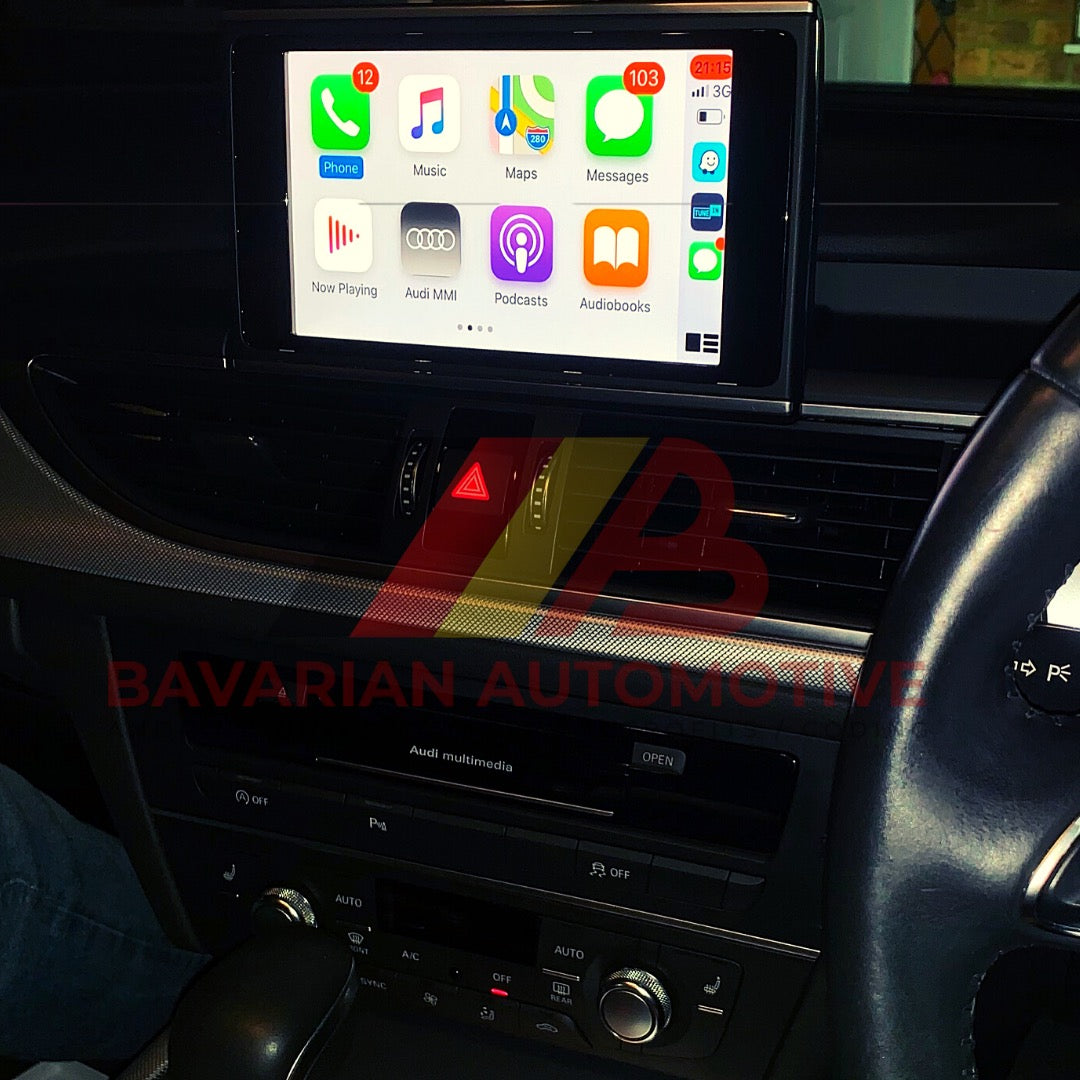 Audi Apple CarPlay & Android Auto Retrofit Interface (A4 A5 A6 A7