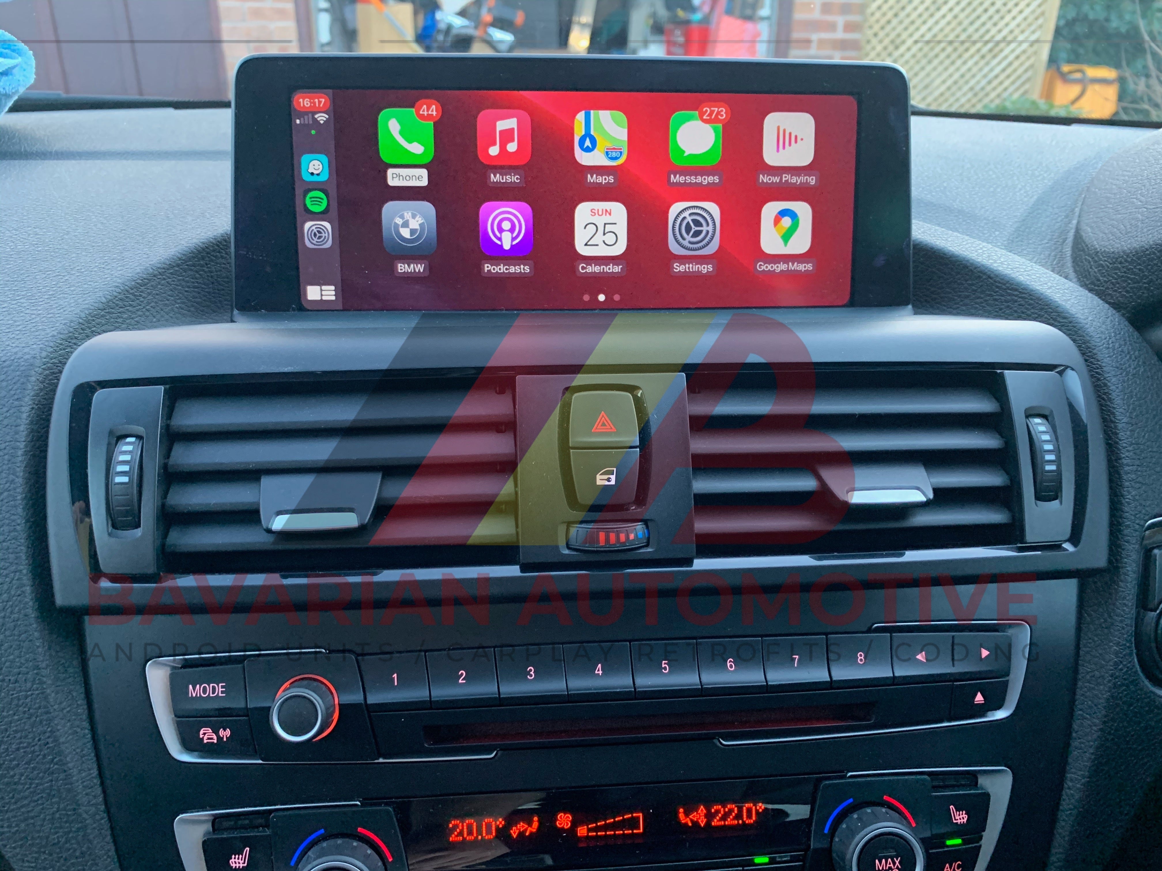 BMW CIC / NBT Apple CarPlay & Android Auto Retrofit Kit (2009–2017