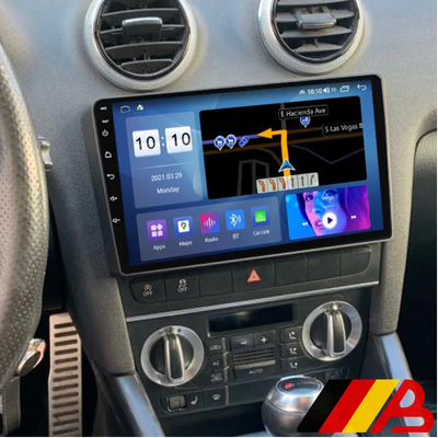 AUDI A3 8P 9" Android 11 Touchscreen Headunit (2003-2012)