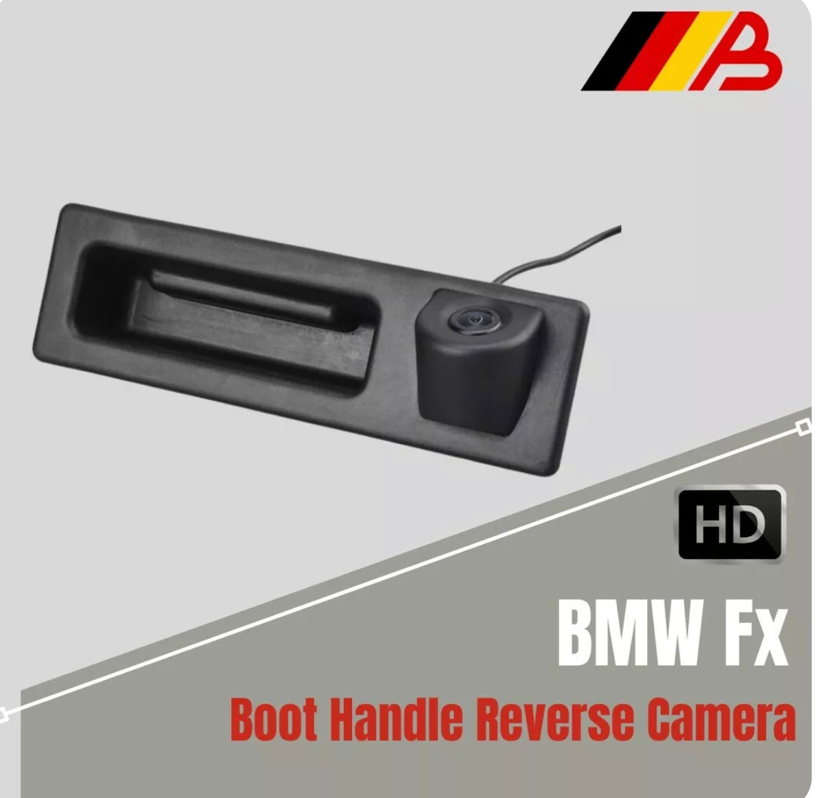 BMW 5 Series F10 F11 Boot Handle Reverse Camera HD